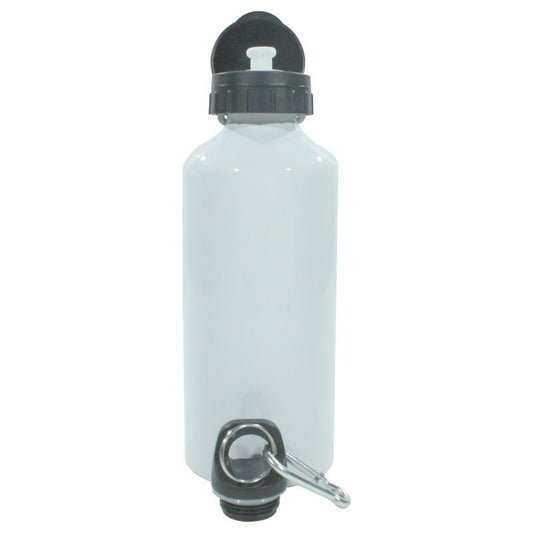 600ml white stainless steel water bottle