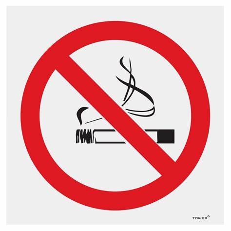 NO SMOKING SAFETY SIGN (PV 1)