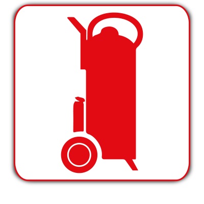 FIRE TROLLEY SAFETY SIGN (FB 14)
