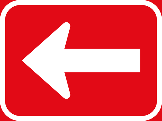 ONE-WAY ROADWAY ROAD SIGN (R4.1)