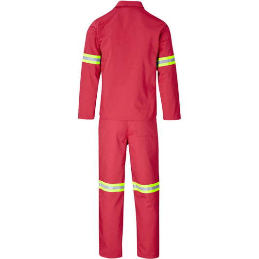 Trade Polycotton Reflective Conti Suit – Yellow Tape