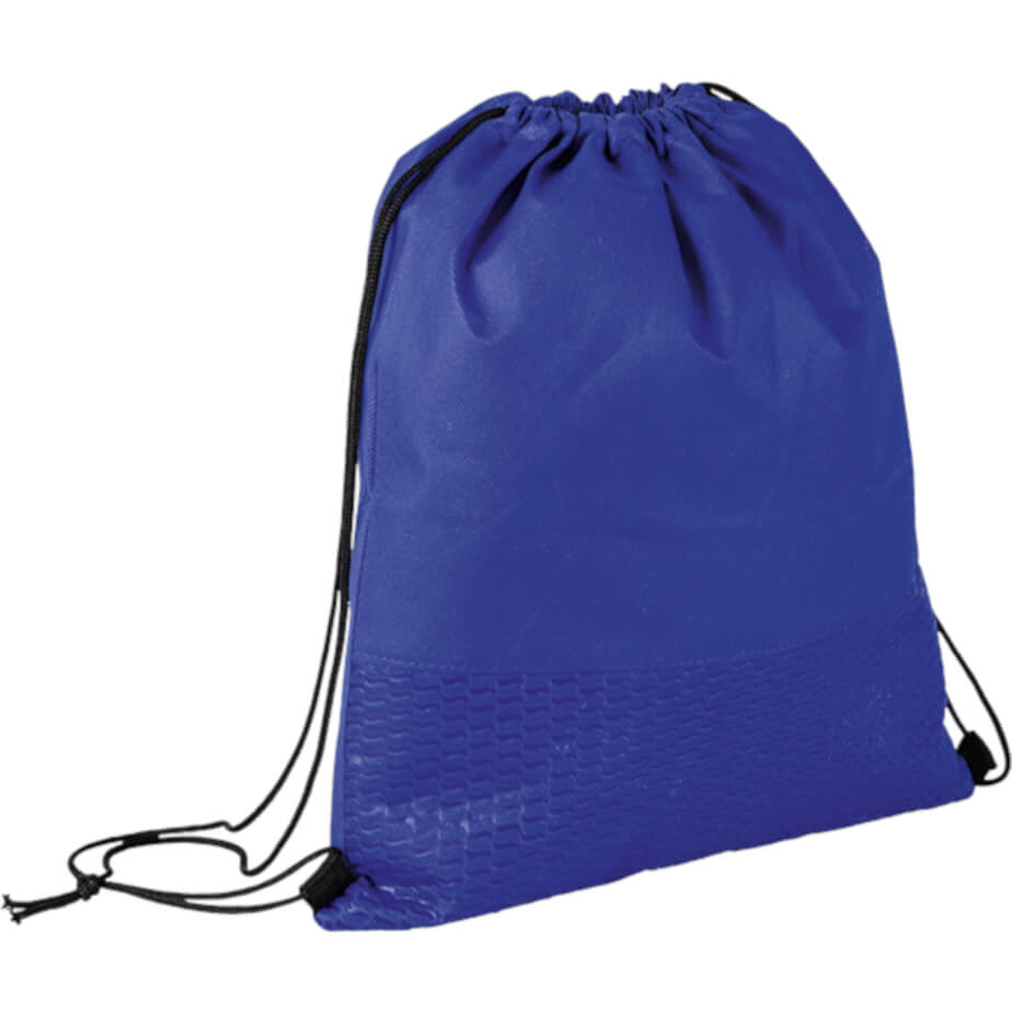 Wave Design Drawstring Bag – Non-Woven